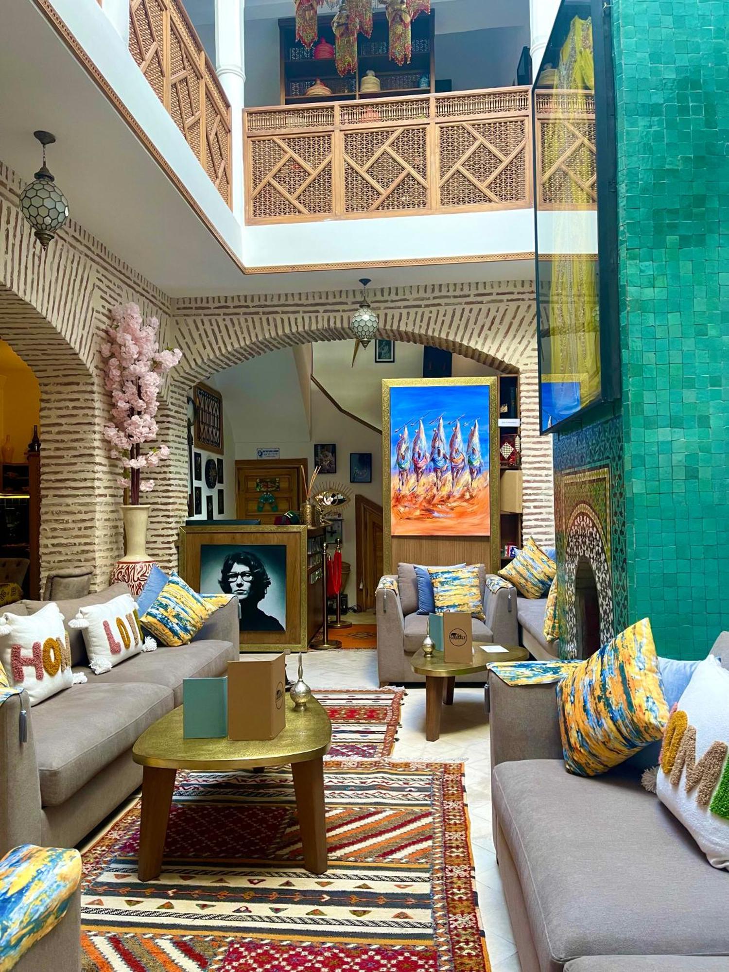 Riad Luxe Location Le Grizzly Марракеш Экстерьер фото