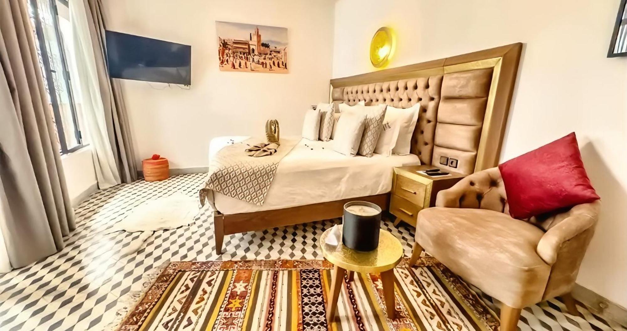 Riad Luxe Location Le Grizzly Марракеш Экстерьер фото